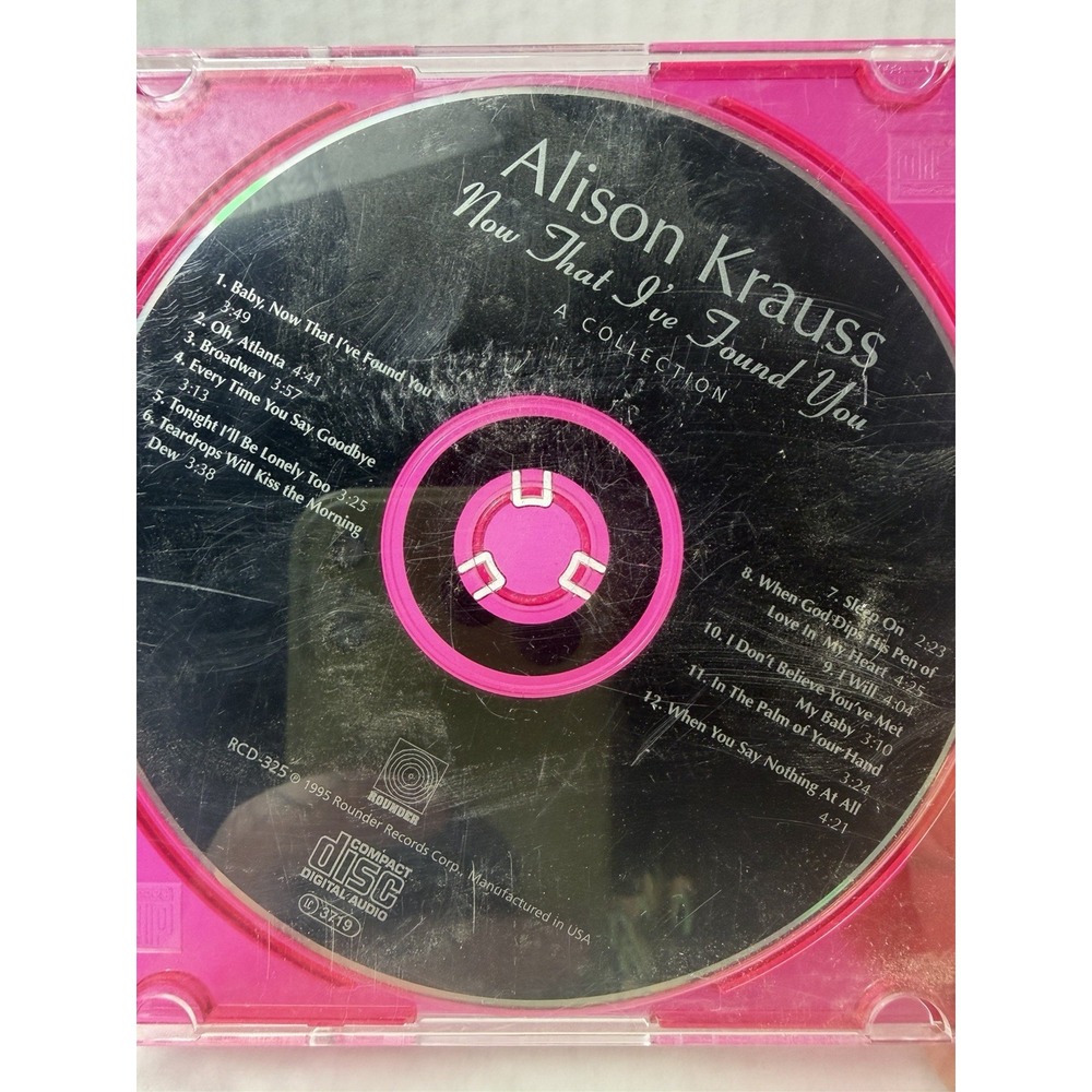 NOW‎ That I've Found You: Collection by Krauss, Alison (CD, 1995)